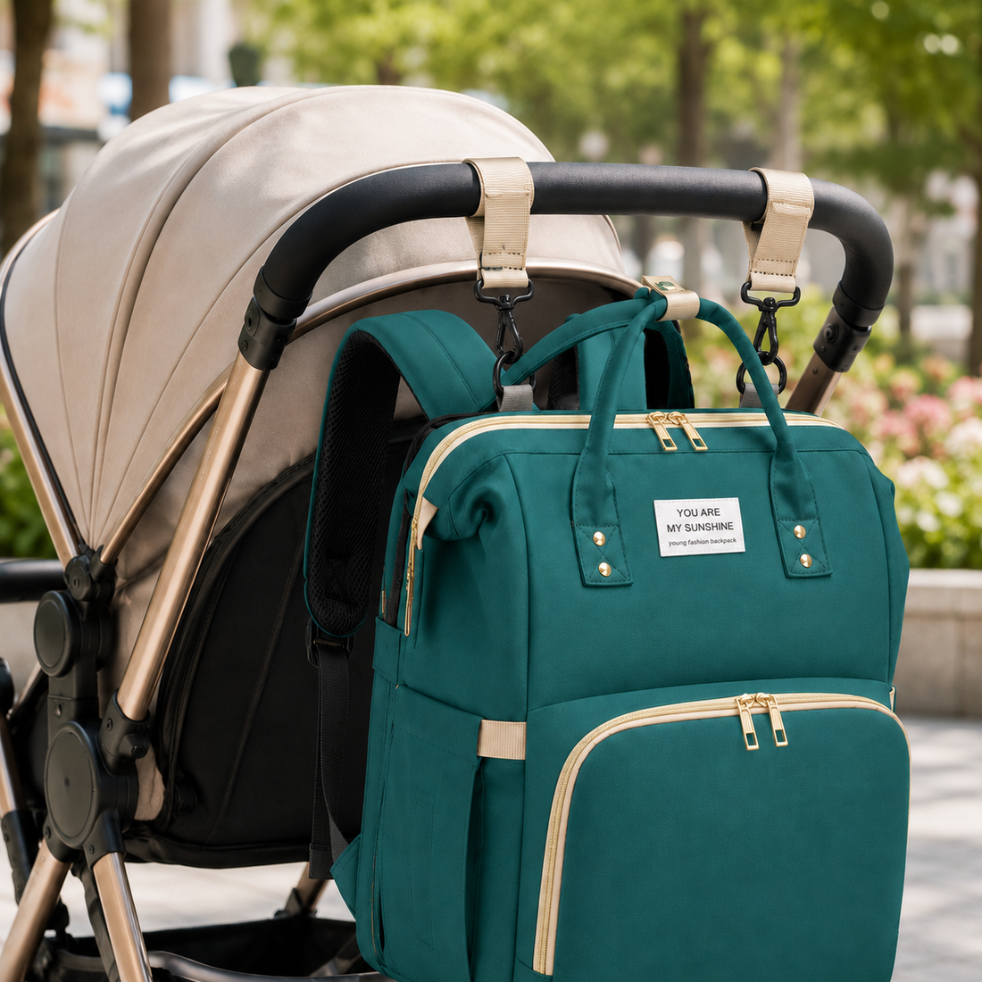 NestPack™ 3-in-1 Diaper Backpack & Changing Station