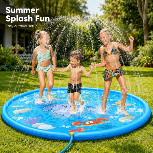SplashBloom Water Play Mat