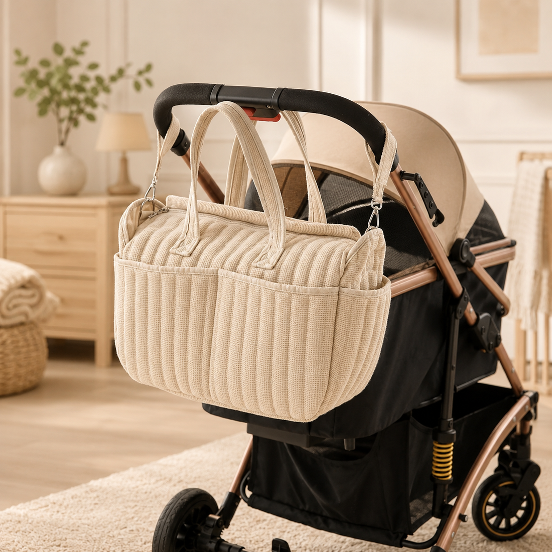 Marlow Quilted Diaper Tote™