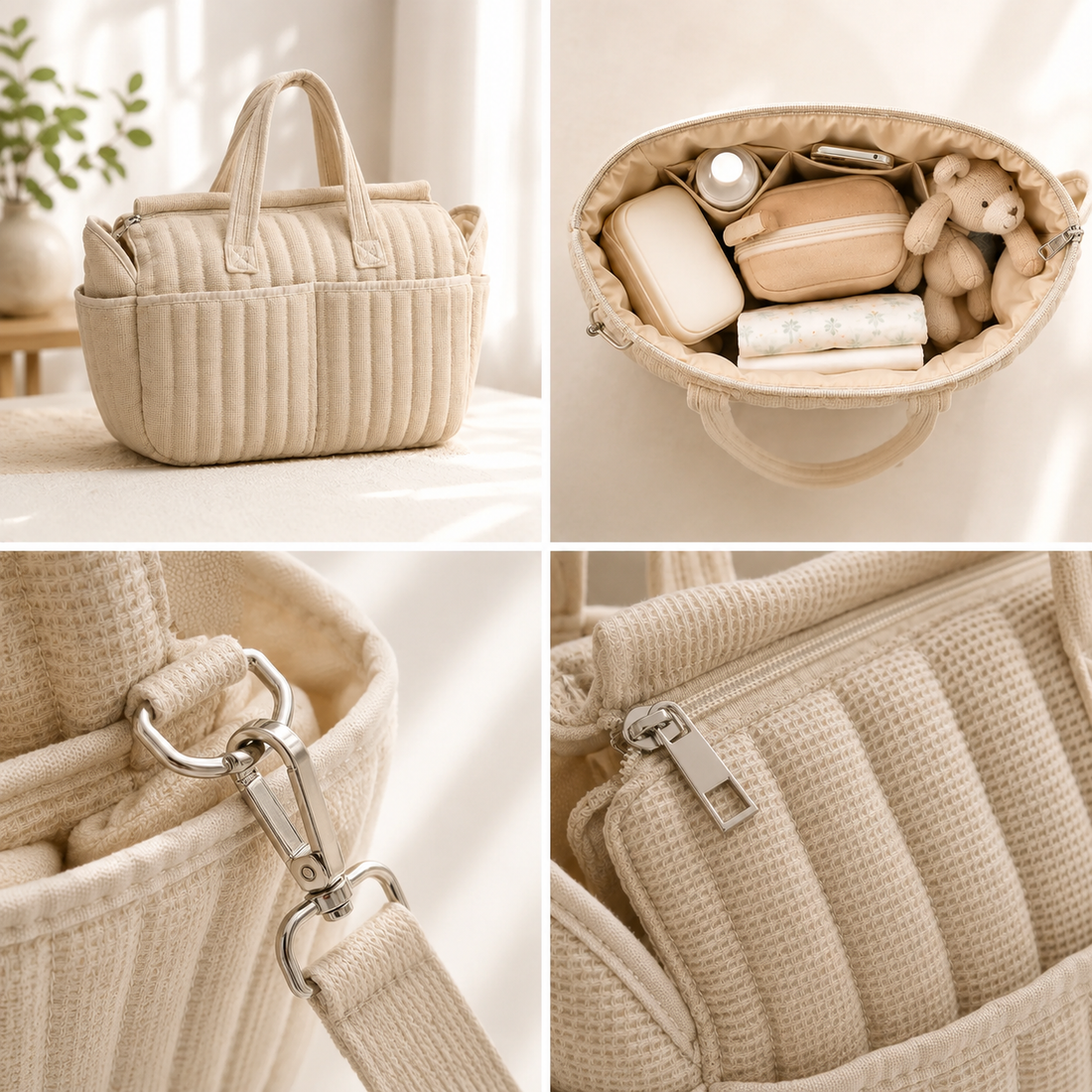 Marlow Quilted Diaper Tote™