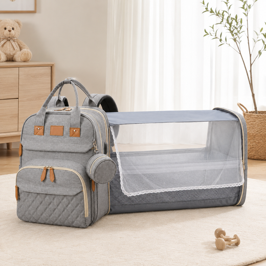 NestPack™ 3-in-1 Diaper Backpack & Changing Station